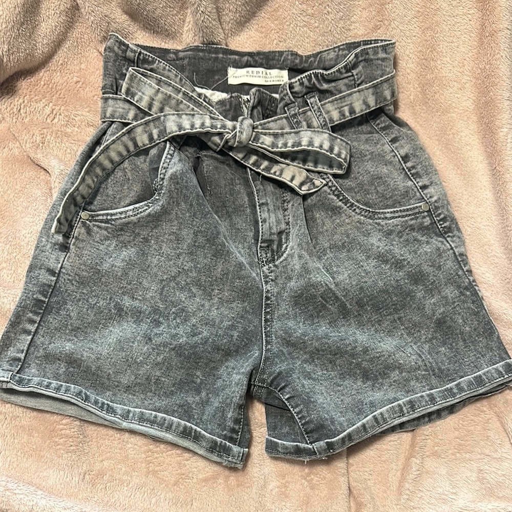 PLT Paper bag  Denim Shorts
